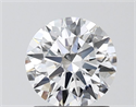 Del inventario de diamantes de laboratorio, 1.28 quilates, Redondo , Color D, claridad VVS2 y certificado IGI