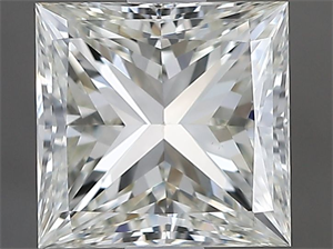 Picture of Natural Diamond 1.20 Carats, Princess with  Cut, J Color, VS1 Clarity and Certified by GIA