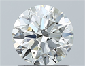 Diamante Natural 1.03 quilates, Redondo , Color J, claridad SI1 y certificado GIA