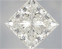 Natural Diamond 0.70 Carats, Princess with  Cut, G Color, VVS2 Clarity and Certified by IGI