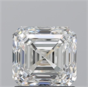 Natural Diamond 1.50 Carats, Asscher with  Cut, H Color, VS1 Clarity and Certified by GIA