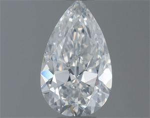 Picture of Natural Diamond 0.70 Carats, Pear with  Cut, F Color, I1 Clarity and Certified by GIA