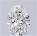 Natural Diamond 2.70 Carats, Oval with  Cut, G Color, VS1 Clarity and Certified by GIA