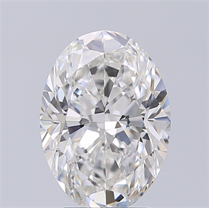 Picture of Natural Diamond 2.70 Carats, Oval with  Cut, G Color, VS1 Clarity and Certified by GIA