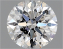 Natural Diamond 0.70 Carats, Round with Excellent Cut, E Color, SI2 Clarity and Certified by GIA