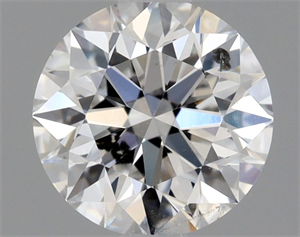 Picture of Natural Diamond 0.70 Carats, Round with Excellent Cut, E Color, SI2 Clarity and Certified by GIA