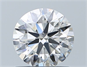 Diamante Natural 0.81 quilates, Redondo , Color G, claridad VS1 y certificado GIA