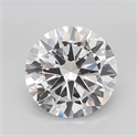 Lab Grown Diamond 9.04 Carats, Round with Ideal Cut, F Color, VVS2 Clarity and Certified by IGI