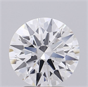 Lab Grown Diamond 2.81 Carats, Round with Ideal Cut, E Color, VS1 Clarity and Certified by IGI