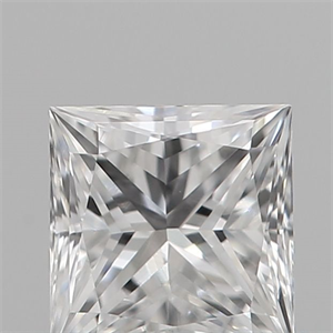 Picture of Natural Diamond 0.19 Carats, Princess with  Cut, D Color, VVS1 Clarity and Certified by IGI