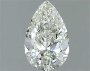 Picture of Natural Diamond 1.00 Carats, Pear with  Cut, I Color, SI1 Clarity and Certified by IGI