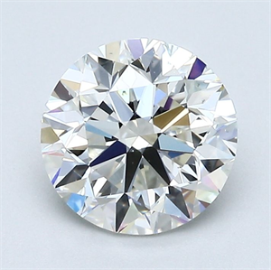Foto Diamante Natural 1.51 quilates, Redondo , Color I, claridad VS1 y certificado GIA de