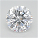Lab Grown Diamond 4.09 Carats, Round with Excellent Cut, E Color, IF Clarity and Certified by GIA