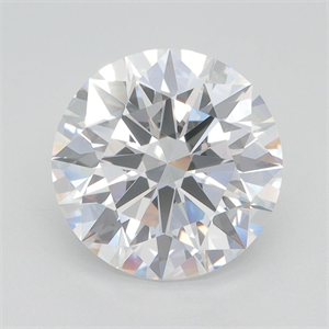 Picture of Lab Grown Diamond 4.09 Carats, Round with Excellent Cut, E Color, IF Clarity and Certified by GIA