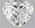 Diamante Natural 2.01 quilates, Corazón , Color D, claridad SI2 y certificado HRD