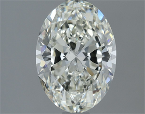 Picture of Natural Diamond 1.41 Carats, Oval with  Cut, I Color, VS2 Clarity and Certified by IGI