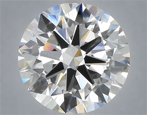 Picture of Lab Grown Diamond 6.58 Carats, Round with Excellent Cut, E Color, VVS2 Clarity and Certified by IGI