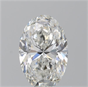 Diamante Natural 0.90 quilates, Ovalado , Color G, claridad SI1 y certificado GIA