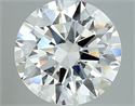 Del inventario de diamantes de laboratorio, 3.92 quilates, Redondo , Color E, claridad VVS2 y certificado IGI