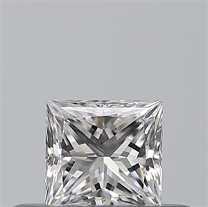 Foto Diamante Natural 0.23 quilates, Princesa , Color E, claridad VVS2 y certificado GIA de