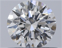 Natural Diamond 0.51 Carats, Round with Excellent Cut, D Color, VS1 Clarity and Certified by GIA