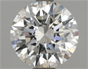 Del inventario de diamantes de laboratorio, 2.02 quilates, Redondo , Color F, claridad VS1 y certificado IGI