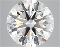 Lab Grown Diamond 7.16 Carats, Round with Ideal Cut, G Color, VS1 Clarity and Certified by IGI