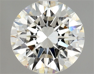 Picture of Natural Diamond 1.10 Carats, Round with Excellent Cut, H Color, SI1 Clarity and Certified by GIA