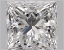 Diamante Natural 1.01 quilates, Princesa , Color E, claridad VS2 y certificado GIA