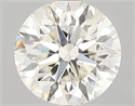 Natural Diamond 1.00 Carats, Round with Very Good Cut, J Color, I1 Clarity and Certified by GIA