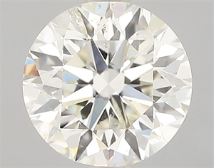 Picture of Natural Diamond 1.00 Carats, Round with Very Good Cut, J Color, I1 Clarity and Certified by GIA