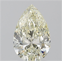 Natural Diamond 1.01 Carats, Pear with  Cut, J Color, VS1 Clarity and Certified by IGI
