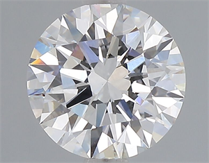 Picture of Lab Grown Diamond 1.58 Carats, Round with Excellent Cut, E Color, VVS2 Clarity and Certified by IGI