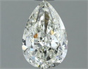 Natural Diamond 1.20 Carats, Pear with  Cut, I Color, SI1 Clarity and Certified by IGI