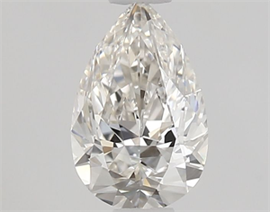 Picture of Natural Diamond 0.50 Carats, Pear with  Cut, H Color, VS2 Clarity and Certified by GIA