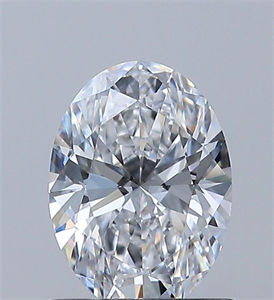 Picture of Natural Diamond 0.80 Carats, Oval with  Cut, D Color, VS2 Clarity and Certified by GIA