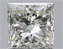 Diamante Natural 1.31 quilates, Princesa , Color K, claridad VS2 y certificado GIA
