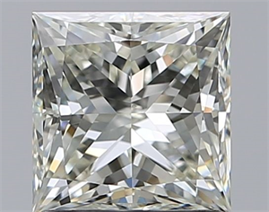 Foto Diamante Natural 1.31 quilates, Princesa , Color K, claridad VS2 y certificado GIA de