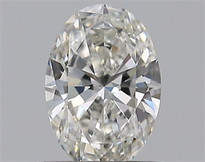 Picture of Natural Diamond 0.51 Carats, Oval with  Cut, H Color, VS1 Clarity and Certified by GIA