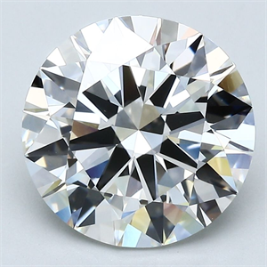 Foto Diamante Natural 4.01 quilates, Redondo , Color H, claridad VS2 y certificado GIA de