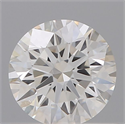 Diamante Natural 0.61 quilates, Redondo , Color H, claridad SI1 y certificado IGI