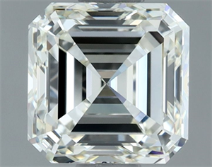 Foto Diamante Natural 1.50 quilates, Asscher , Color I, claridad VVS2 y certificado IGI de