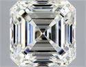 Natural Diamond 5.50 Carats, Asscher with  Cut, I Color, VS1 Clarity and Certified by GIA
