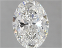 Diamante Natural 0.90 quilates, Ovalado , Color I, claridad SI1 y certificado GIA