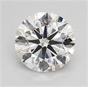 Del inventario de diamantes de laboratorio, 1.05 quilates, Redondo , Color D, claridad VVS2 y certificado IGI