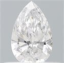 Diamante Natural 0.30 quilates, De pera , Color D, claridad SI1 y certificado GIA