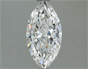 Diamante Natural 1.01 quilates, marqués , Color H, claridad VVS2 y certificado IGI