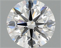 Del inventario de diamantes de laboratorio, 0.97 quilates, Redondo , Color F, claridad VVS2 y certificado IGI