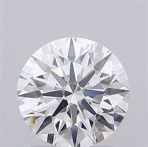 Picture of Lab Grown Diamond 1.24 Carats, Round with Ideal Cut, D Color, VS1 Clarity and Certified by IGI