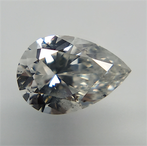 Foto Diamante Natural 0.25 quilates, De pera , Color D, claridad SI2 y certificado IGI de